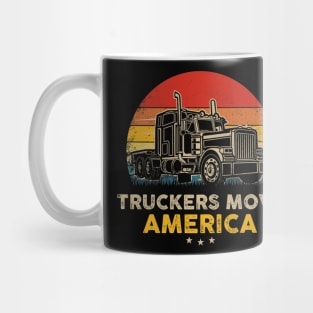Truckers move america Mug